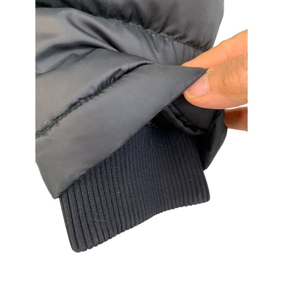 Women's Ralph Lauren Polo, Black Puffer Jacket with Faux Fur Hood - Picture 4 of 12